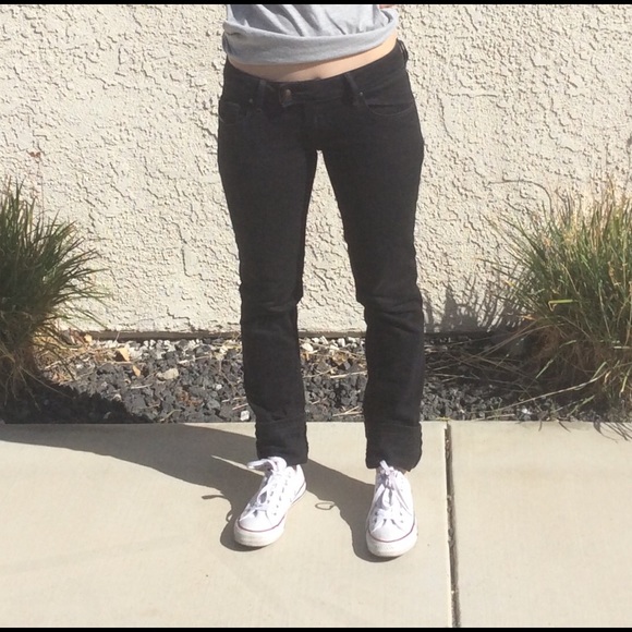 Size 26W x 32L black Diesel "Nevy" jeans