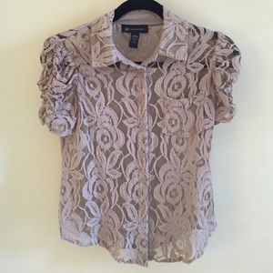 INC Lace Blouse