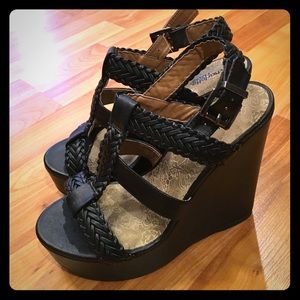 ✨Black chunky heels✨