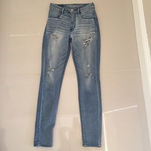 American Eagle high waisted jeans