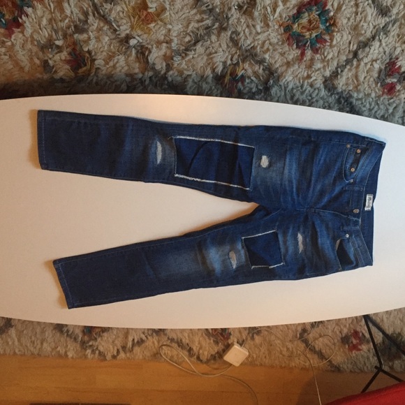 Madewell Patchwork Jeans