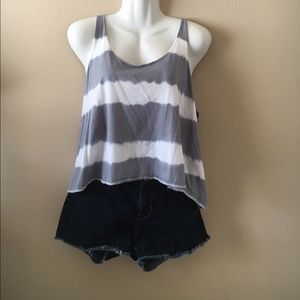 One' Neill Grey Tye Dye Tank