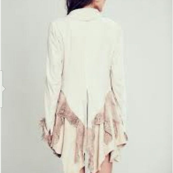 FREE PEOPLE suede STORM JACKET - Picture 2 of 5