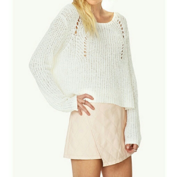 Faux Leather Quilted Overlay Pink Skirt - Picture 2 of 4