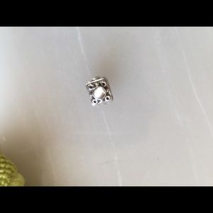 Pandora Sterling silver Moonstone charm