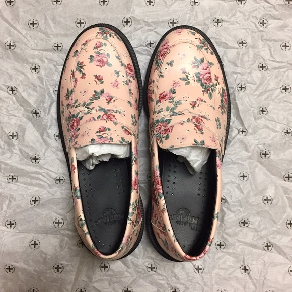 Dr.Martens Addy Pink Vintage Rose Shoes Size EU38