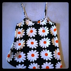 TOPSHOP daisy tank