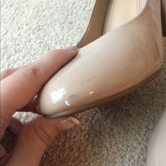 Kelly & Katie women's size 9.5 nude patent heels! - Picture 3 of 4