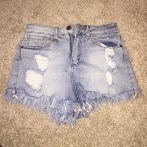Jean shorts