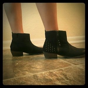 Suede Ankle Boots