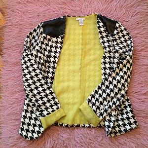 Houndstooth jacket