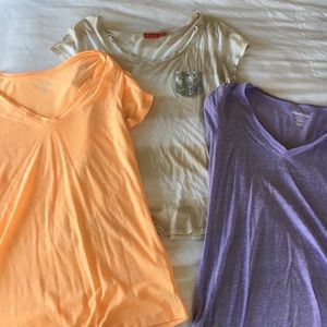 Cotton V-neck