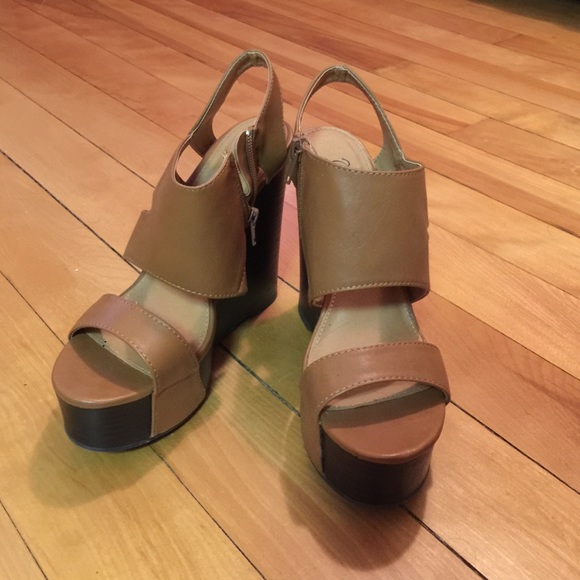 Brown Summer Wedges
