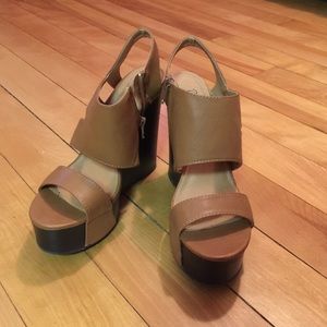 Brown Summer Wedges