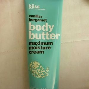 Bliss vanilla + bergamot body butter