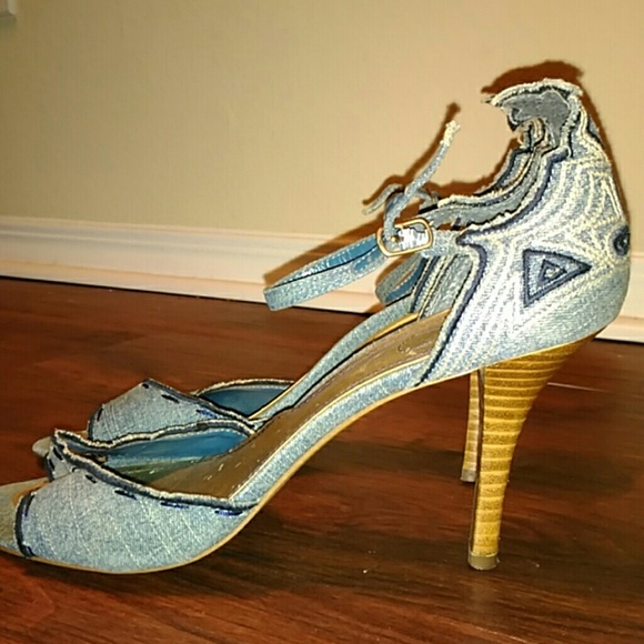 Nine West Denim Sandals