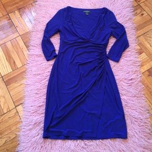 Ralph Lauren blue knit dress