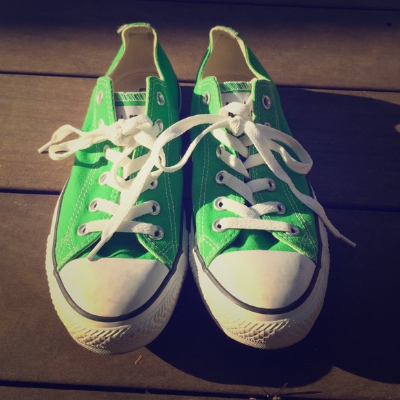 Green Converse