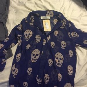 NWT vintage Havana skull shirt