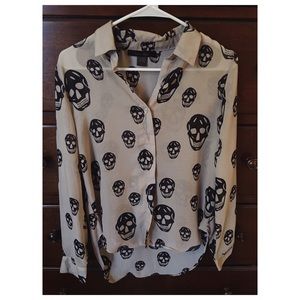 Skull Blouse