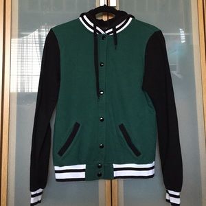Varsity Sweater Jacket