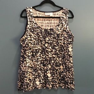 Chico's ruffle tank