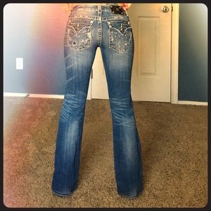 ONE OF A KIND Western Style MISS ME Jeans!
