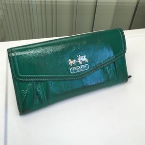 Authentic Coach Trifold Wallet