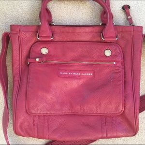 MARC by Marc Jacobs Pink Leather Crossbody Bag