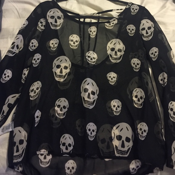 NWT Vintage Havana skull shirt