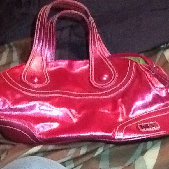 Metallic Pink MX small handbag