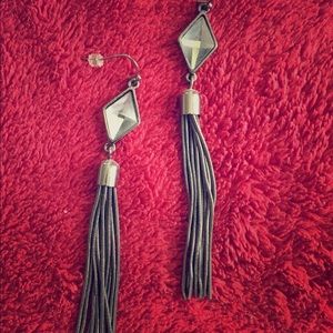 Dressy black earrings