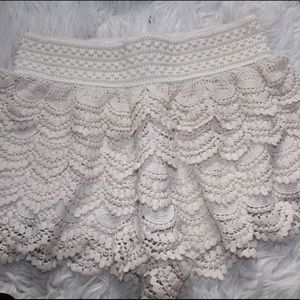 crotchet shorts