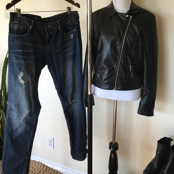 Ripped boyfriend / tomboy style denim pants Vigoss