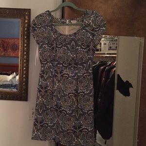 Jc crew print dress