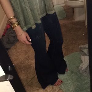 Free people flare jeans size 25