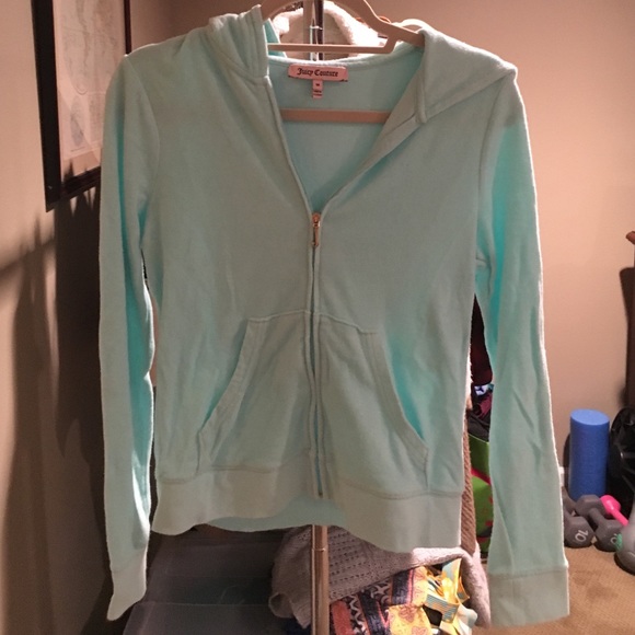 Juicy zippered hoodie sweatshirt