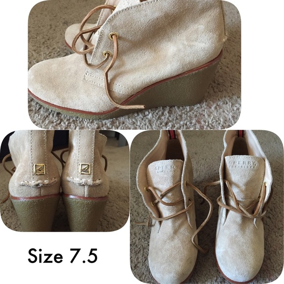 SPERRY Harlow Wedges 7.5