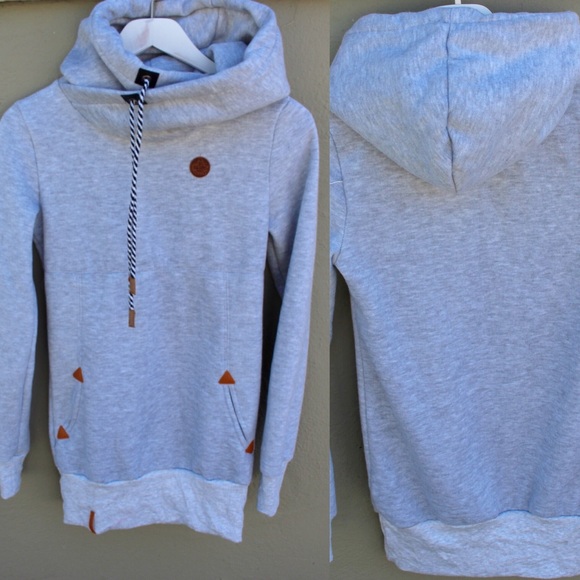 Cowl Neck Hoodie