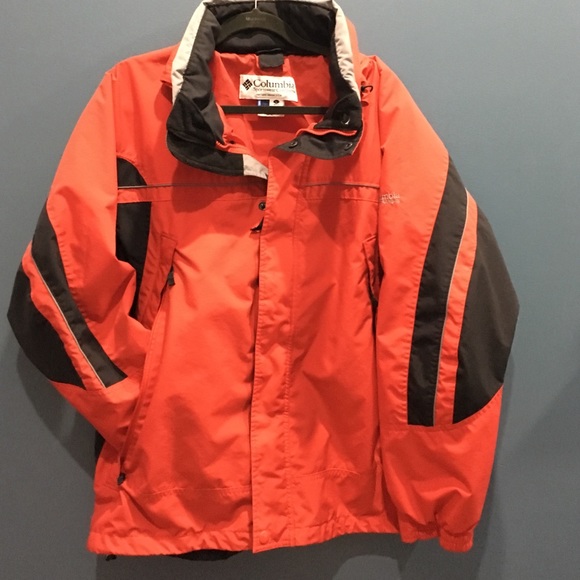 Men's Red Columbia jacket