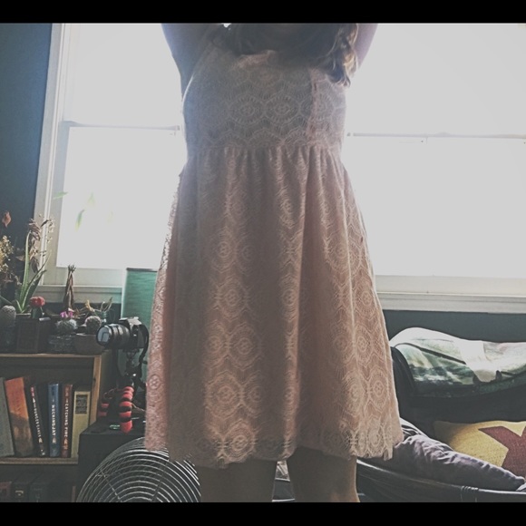 Light pink sleeveless dress from ModCloth