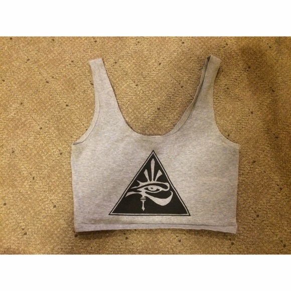 Eye of Horus crop top