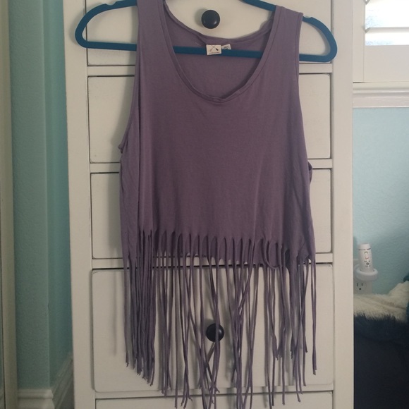 Fringe tank top