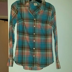 J. Crew plaid shirt J. Crew plaid shirt