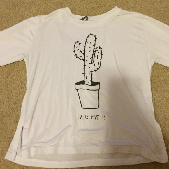 white crop top