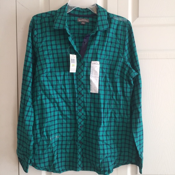 NWT Eddie Bauer Flannel Shirt