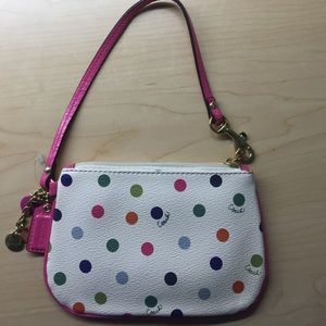 Coach wristlet