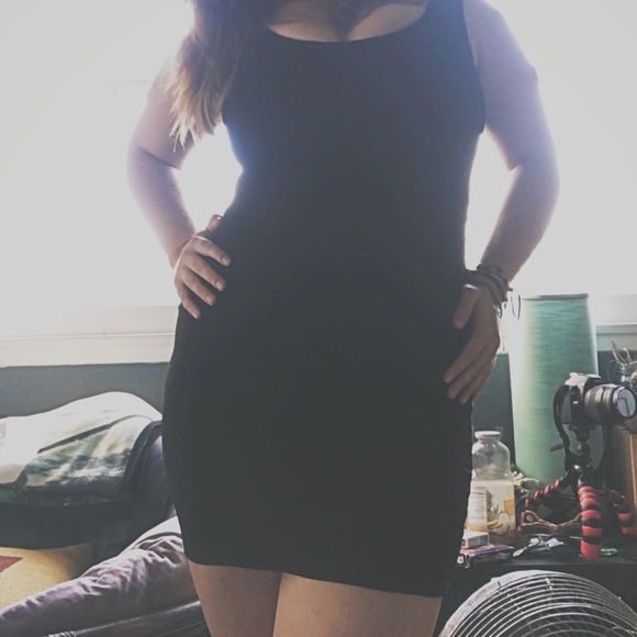 Xhilaration black body con dress