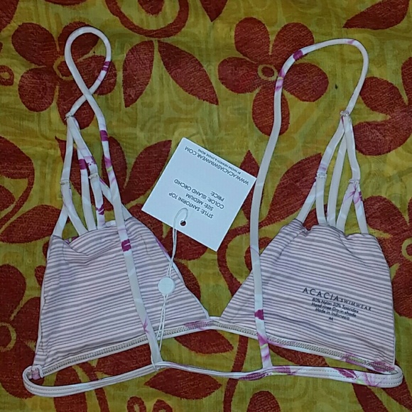 New acacia santorini island orchid bikini top pink - Picture 4 of 4