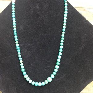 Genuine turquoise necklace
